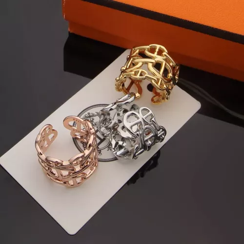 Replica Hermes Rings In Rose Gold #1351957 $25.00 USD for Wholesale