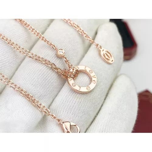 Wholesale Cartier Necklaces #1351991 $25.00 USD, Wholesale Quality Replica Cartier Necklaces