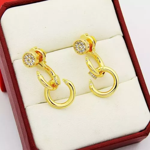 Wholesale Cartier Earrings For Women #1352043 $29.00 USD, Wholesale Quality Replica Cartier Earrings