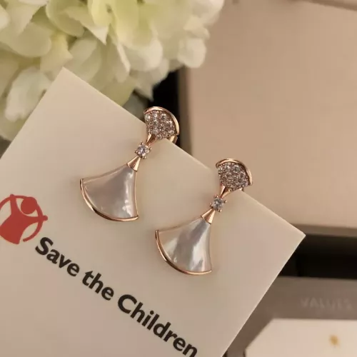 Wholesale Bvlgari Earrings For Women #1352048 $36.00 USD, Wholesale Quality Replica Bvlgari Earrings