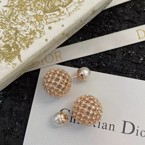 Replica Christian Dior Earrings For Women #1352109 $32.00 USD for Wholesale