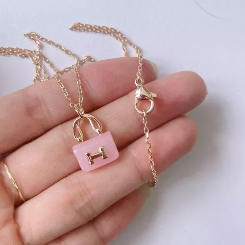 Wholesale Hermes Necklaces #1352121 $32.00 USD, Wholesale Quality Replica Hermes Necklaces