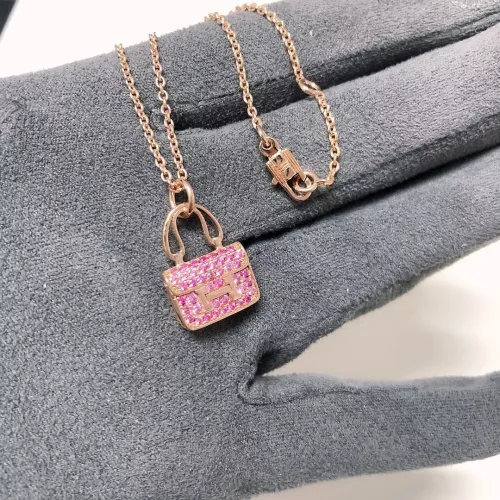 Wholesale Hermes Necklaces #1352122 $56.00 USD, Wholesale Quality Replica Hermes Necklaces