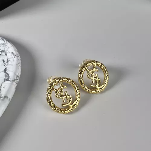 Wholesale Yves Saint Laurent YSL Earrings For Women #1352123 $29.00 USD, Wholesale Quality Replica Yves Saint Laurent YSL Earrings