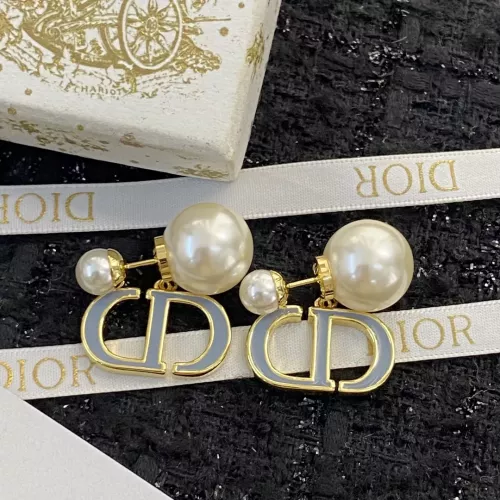 Replica Christian Dior Earrings For Women #1352136 $29.00 USD for Wholesale
