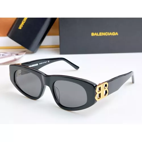 Wholesale Balenciaga AAA Quality Sunglasses #1352312 $60.00 USD, Wholesale Quality Replica Balenciaga AAA Quality Sunglasses