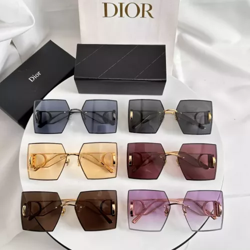 Replica Christian Dior AAA Quality Sunglasses #1352391 $52.00 USD for Wholesale