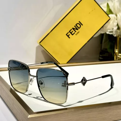 Wholesale Fendi AAA Quality Sunglasses #1352408 $60.00 USD, Wholesale Quality Replica Fendi AAA Quality Sunglasses