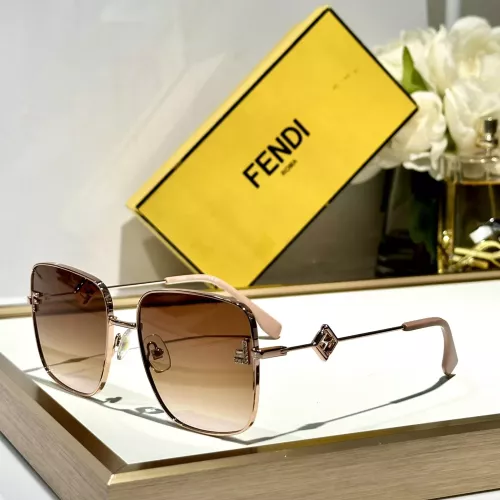 Wholesale Fendi AAA Quality Sunglasses #1352409 $60.00 USD, Wholesale Quality Replica Fendi AAA Quality Sunglasses