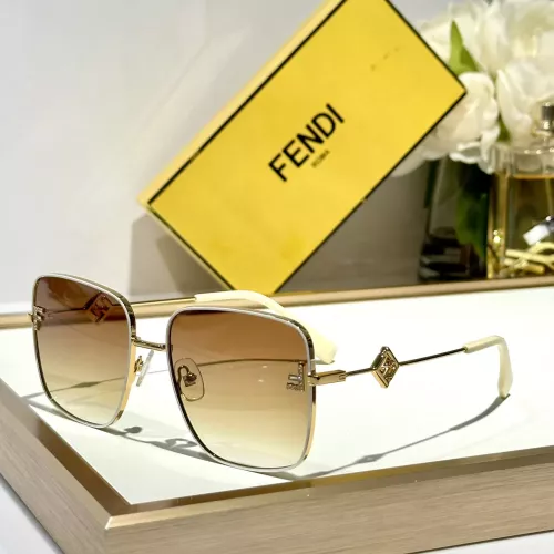 Wholesale Fendi AAA Quality Sunglasses #1352411 $60.00 USD, Wholesale Quality Replica Fendi AAA Quality Sunglasses