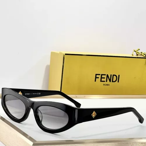 Wholesale Fendi AAA Quality Sunglasses #1352420 $60.00 USD, Wholesale Quality Replica Fendi AAA Quality Sunglasses