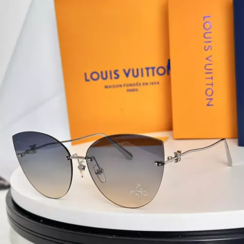 Wholesale Louis Vuitton AAA Quality Sunglasses #1352491 $64.00 USD, Wholesale Quality Replica Louis Vuitton AAA Quality Sunglasses