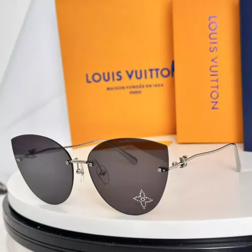 Wholesale Louis Vuitton AAA Quality Sunglasses #1352493 $64.00 USD, Wholesale Quality Replica Louis Vuitton AAA Quality Sunglasses