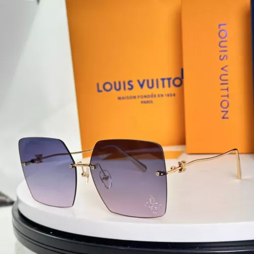 Wholesale Louis Vuitton AAA Quality Sunglasses #1352494 $64.00 USD, Wholesale Quality Replica Louis Vuitton AAA Quality Sunglasses