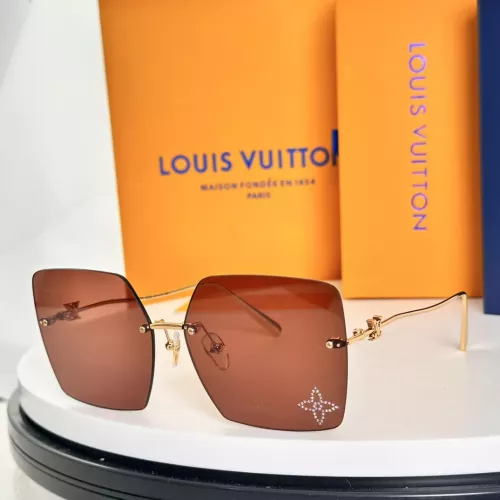 Wholesale Louis Vuitton AAA Quality Sunglasses #1352497 $64.00 USD, Wholesale Quality Replica Louis Vuitton AAA Quality Sunglasses