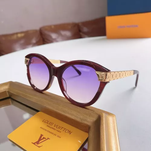 Wholesale Louis Vuitton AAA Quality Sunglasses #1352507 $64.00 USD, Wholesale Quality Replica Louis Vuitton AAA Quality Sunglasses