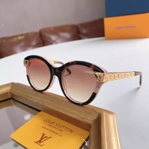 Wholesale Louis Vuitton AAA Quality Sunglasses #1352508 $64.00 USD, Wholesale Quality Replica Louis Vuitton AAA Quality Sunglasses