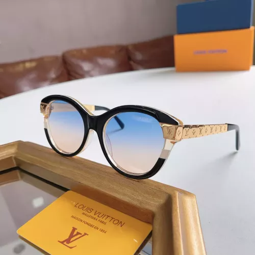 Wholesale Louis Vuitton AAA Quality Sunglasses #1352511 $64.00 USD, Wholesale Quality Replica Louis Vuitton AAA Quality Sunglasses