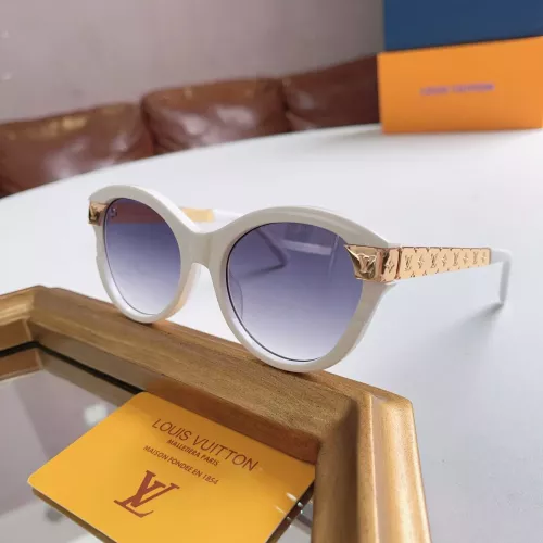 Wholesale Louis Vuitton AAA Quality Sunglasses #1352514 $64.00 USD, Wholesale Quality Replica Louis Vuitton AAA Quality Sunglasses