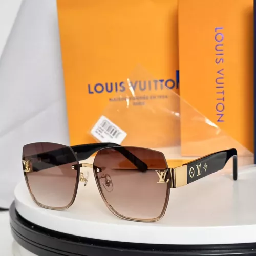 Wholesale Louis Vuitton AAA Quality Sunglasses #1352518 $60.00 USD, Wholesale Quality Replica Louis Vuitton AAA Quality Sunglasses