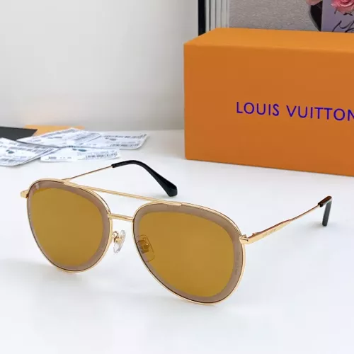 Wholesale Louis Vuitton AAA Quality Sunglasses #1352531 $60.00 USD, Wholesale Quality Replica Louis Vuitton AAA Quality Sunglasses