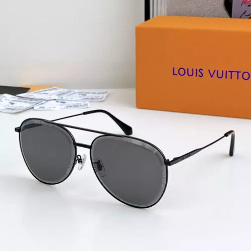 Wholesale Louis Vuitton AAA Quality Sunglasses #1352536 $60.00 USD, Wholesale Quality Replica Louis Vuitton AAA Quality Sunglasses