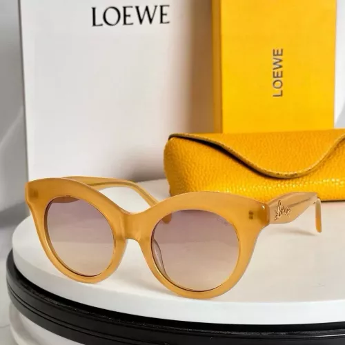 Wholesale LOEWE AAA Quality Sunglasses #1352554 $52.00 USD, Wholesale Quality Replica LOEWE AAA Quality Sunglasses