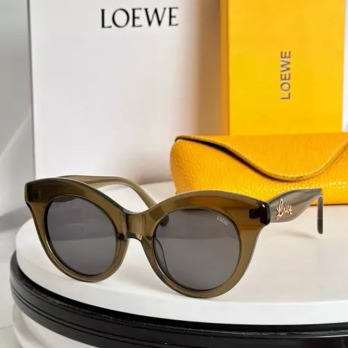 Wholesale LOEWE AAA Quality Sunglasses #1352558 $52.00 USD, Wholesale Quality Replica LOEWE AAA Quality Sunglasses