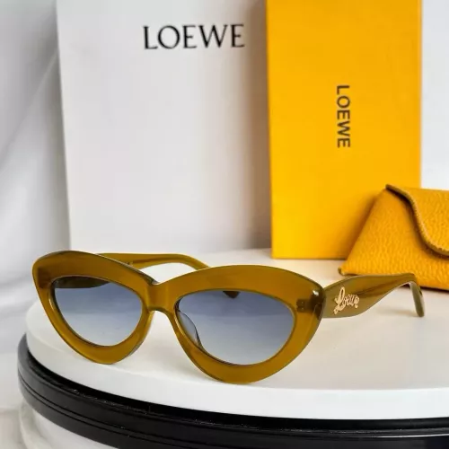 Wholesale LOEWE AAA Quality Sunglasses #1352568 $52.00 USD, Wholesale Quality Replica LOEWE AAA Quality Sunglasses