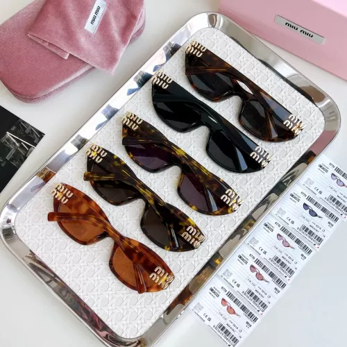 Replica MIU MIU AAA Quality Sunglasses #1352591 $64.00 USD for Wholesale