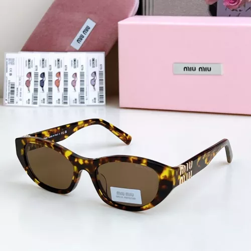 Wholesale MIU MIU AAA Quality Sunglasses #1352593 $64.00 USD, Wholesale Quality Replica MIU MIU AAA Sunglasses