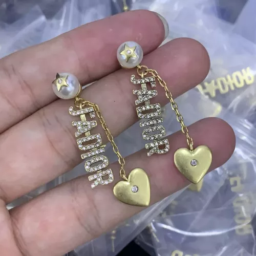 Wholesale Christian Dior Earrings For Women #1352662 $25.00 USD, Wholesale Quality Replica Christian Dior Earrings