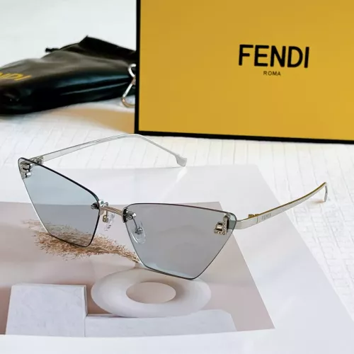 Wholesale Fendi AAA Quality Sunglasses #1352688 $64.00 USD, Wholesale Quality Replica Fendi AAA Quality Sunglasses