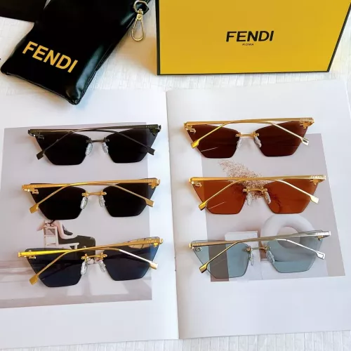 Replica Fendi AAA Quality Sunglasses #1352688 $64.00 USD for Wholesale