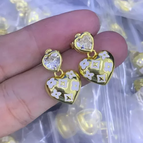 Wholesale Louis Vuitton Earrings For Women #1352713 $25.00 USD, Wholesale Quality Replica Louis Vuitton Earrings