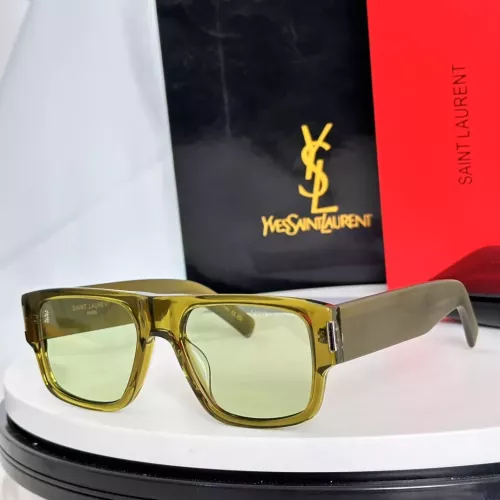 Wholesale Yves Saint Laurent YSL AAA Quality Sunglasses #1352805 $60.00 USD, Wholesale Quality Replica Yves Saint Laurent YSL AAA Quality Sunglasses