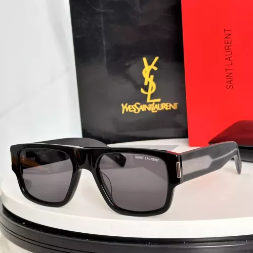 Wholesale Yves Saint Laurent YSL AAA Quality Sunglasses #1352807 $60.00 USD, Wholesale Quality Replica Yves Saint Laurent YSL AAA Quality Sunglasses