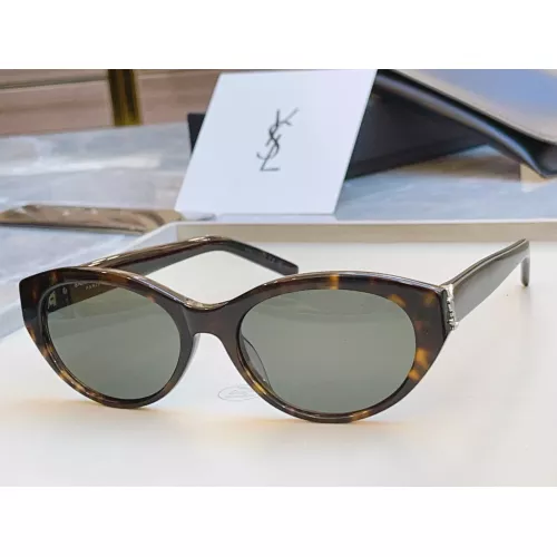 Wholesale Yves Saint Laurent YSL AAA Quality Sunglasses #1352813 $56.00 USD, Wholesale Quality Replica Yves Saint Laurent YSL AAA Quality Sunglasses