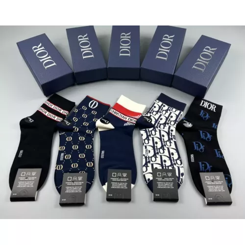 Wholesale Christian Dior Socks #1352861 $27.00 USD, Wholesale Quality Replica Christian Dior Socks