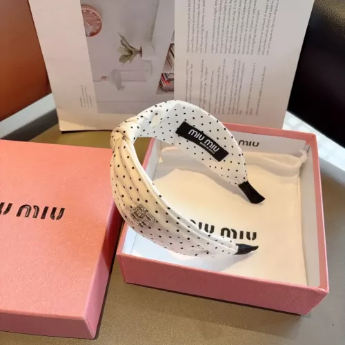 Replica MIU MIU Headband For Women #1352888 $27.00 USD for Wholesale