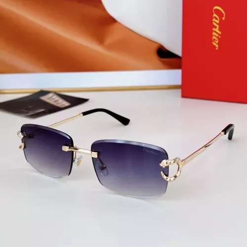 Wholesale Cartier AAA Quality Sunglassess #1353021 $48.00 USD, Wholesale Quality Replica Cartier AAA Quality Sunglassess