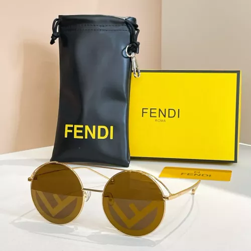 Wholesale Fendi AAA Quality Sunglasses #1353134 $45.00 USD, Wholesale Quality Replica Fendi AAA Quality Sunglasses