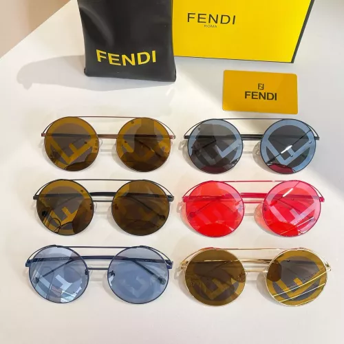 Replica Fendi AAA Quality Sunglasses #1353134 $45.00 USD for Wholesale