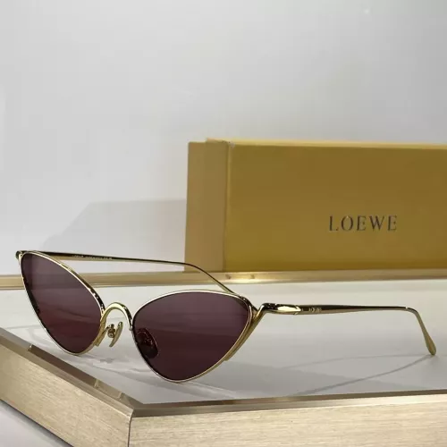 Wholesale LOEWE AAA Quality Sunglasses #1353176 $60.00 USD, Wholesale Quality Replica LOEWE AAA Quality Sunglasses