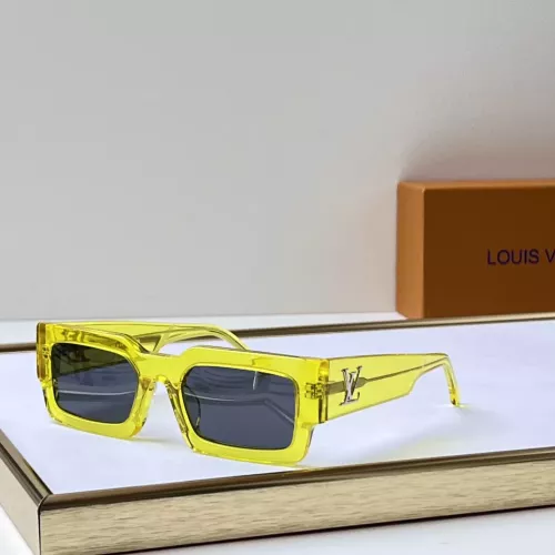 Wholesale Louis Vuitton AAA Quality Sunglasses #1353184 $60.00 USD, Wholesale Quality Replica Louis Vuitton AAA Quality Sunglasses