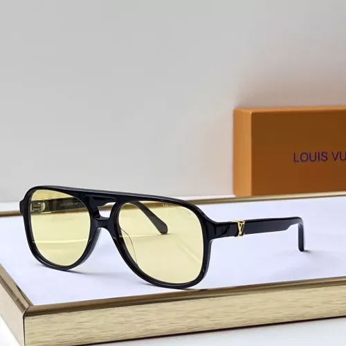 Wholesale Louis Vuitton AAA Quality Sunglasses #1353202 $60.00 USD, Wholesale Quality Replica Louis Vuitton AAA Quality Sunglasses