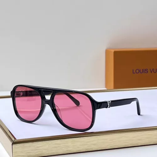 Wholesale Louis Vuitton AAA Quality Sunglasses #1353203 $60.00 USD, Wholesale Quality Replica Louis Vuitton AAA Quality Sunglasses