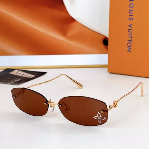 Wholesale Louis Vuitton AAA Quality Sunglasses #1353216 $64.00 USD, Wholesale Quality Replica Louis Vuitton AAA Quality Sunglasses