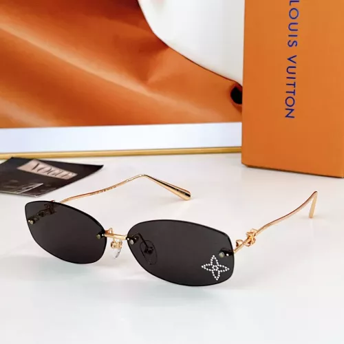 Wholesale Louis Vuitton AAA Quality Sunglasses #1353220 $64.00 USD, Wholesale Quality Replica Louis Vuitton AAA Quality Sunglasses