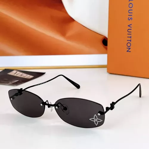 Wholesale Louis Vuitton AAA Quality Sunglasses #1353221 $64.00 USD, Wholesale Quality Replica Louis Vuitton AAA Quality Sunglasses